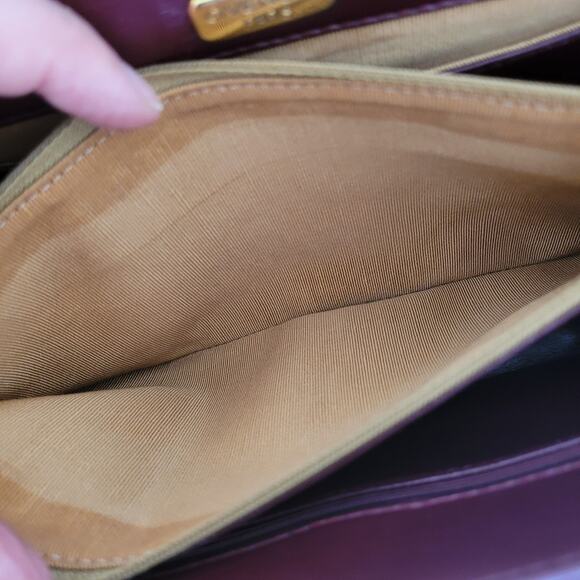 Givenchy Snake Leather Shoulder Bag Clutch Purse Envelope Logo Medium Vintage - Picture 9 of 14